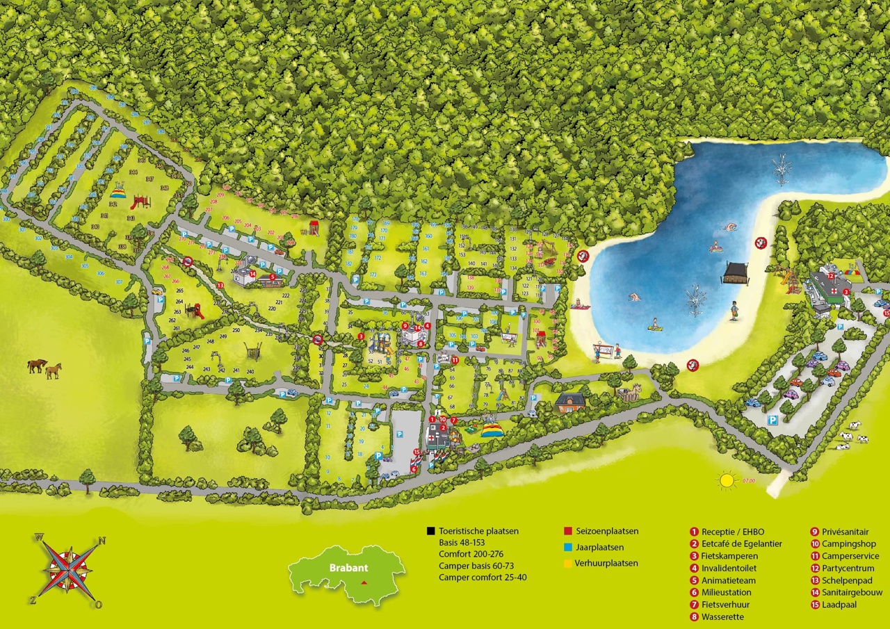 Plattegrond van Resort Veldhoven